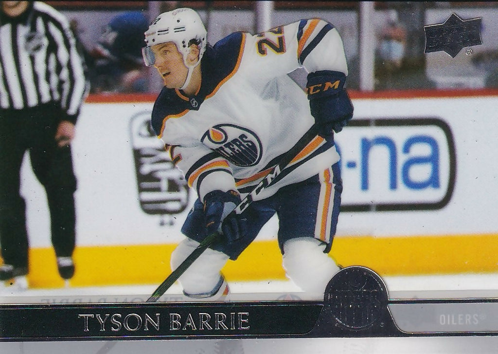 2020-21 Upper Deck Clear Cut #551 Tyson Barrie Edmonton Oilers