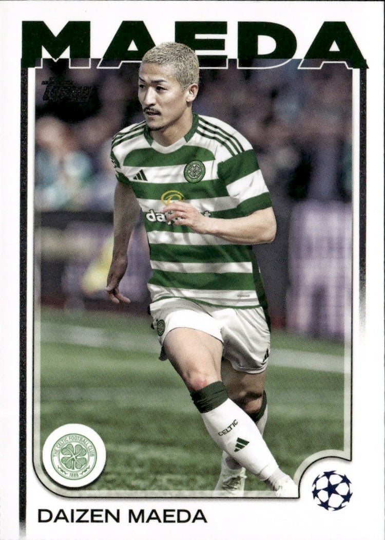 2024-25 Topps UEFA Club Competitions - Base #130 Daizen Maeda - Celtic FC - A