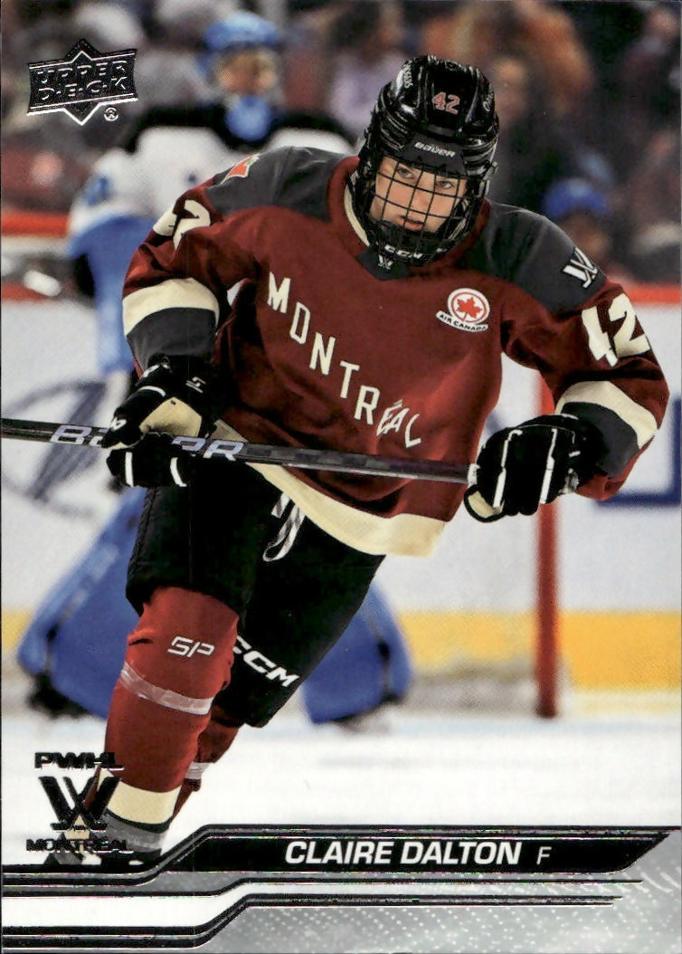2024-25 Upper Deck PWHL Hockey - Base #45 Claire Dalton - Montreal Frost - A