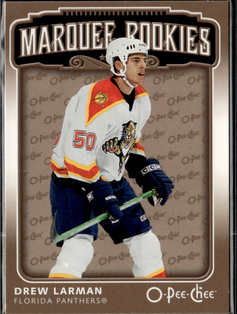 2006-07 O-Pee-Chee - Base - Marquee Rookies #585 Drew Larman - Florida Panthers - A