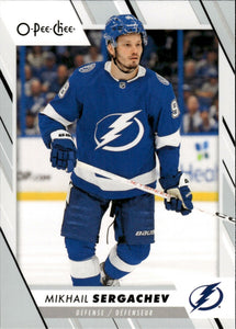 2023-24 Upper Deck O-Pee-Chee Hockey - Base #131 Mikhail Sergachev - Tampa Bay Lightning