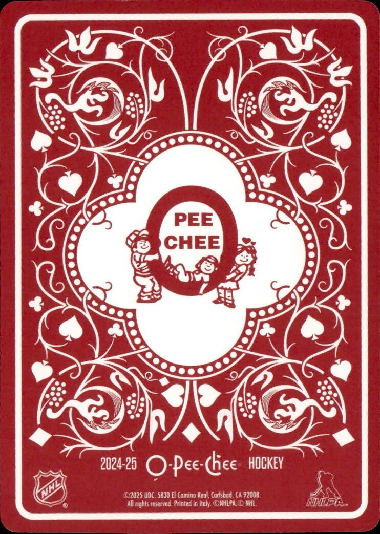 2024-25 Upper Deck O-Pee-Chee - Playing Card #QD William Nylander - Toronto Maple Leafs - B