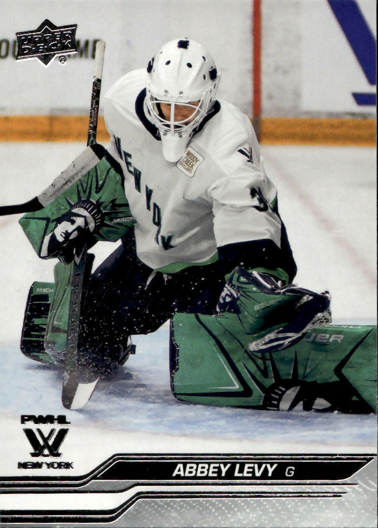 2024-25 Upper Deck PWHL Hockey - Base #1 Abbey Levy - New York Sirens - A