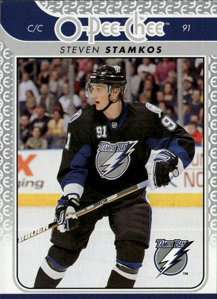 2009-10 Upper Deck O-Pee-Chee - Base #301 Steven Stamkos - Tampa Bay Lightning - A