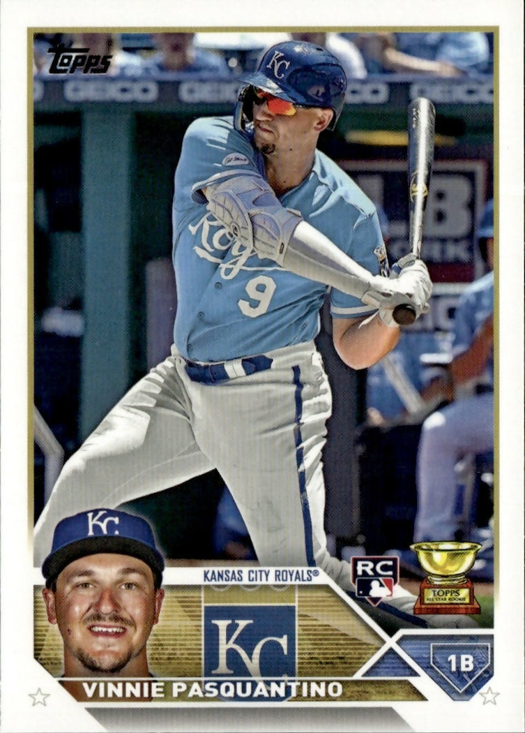 2023 Topps #302 Vinnie Pasquantino Kansas City Royals Rookie