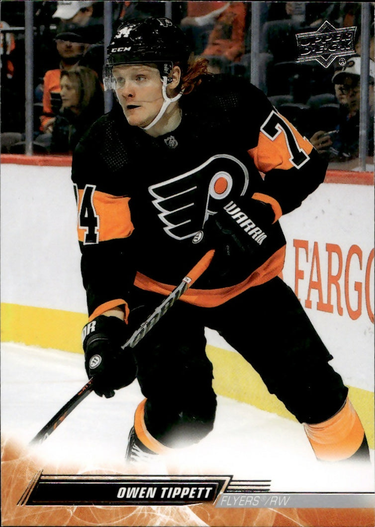 2022-23 Upper Deck Series 1 Hockey - Base #137 Owen Tippett - Philadelphia Flyers - A