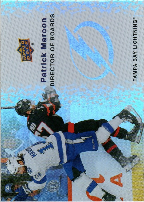 2023-24 Upper Deck Series 2 Hockey - Director of Boards #DB-15 Patrick Maroon - Tampa Bay Lightning