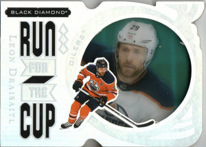 2021-22 Upper Deck Black Diamond Hockey - Run For the Cup /99 #RUN-LD Leon Draisaitl - Edmonton Oilers