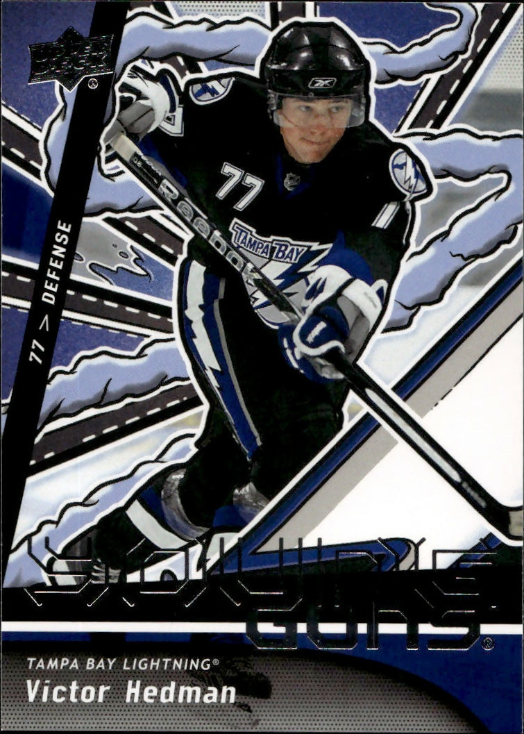 2024-25 Upper Deck Series 1 Hockey - Young Guns Renewed #YGR-29 Victor Hedman - Tampa Bay Lightning - A