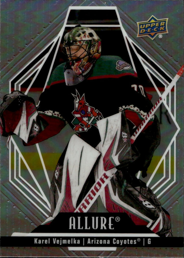 2022-23 Upper Deck Allure Hockey - Base #35 Karel Vejmelka - Arizona Coyotes - A