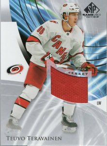 2020-21 Upper Deck SP Game Used Hockey - Base - Jersey #14 Teuvo Teravainen - Carolina Hurricanes