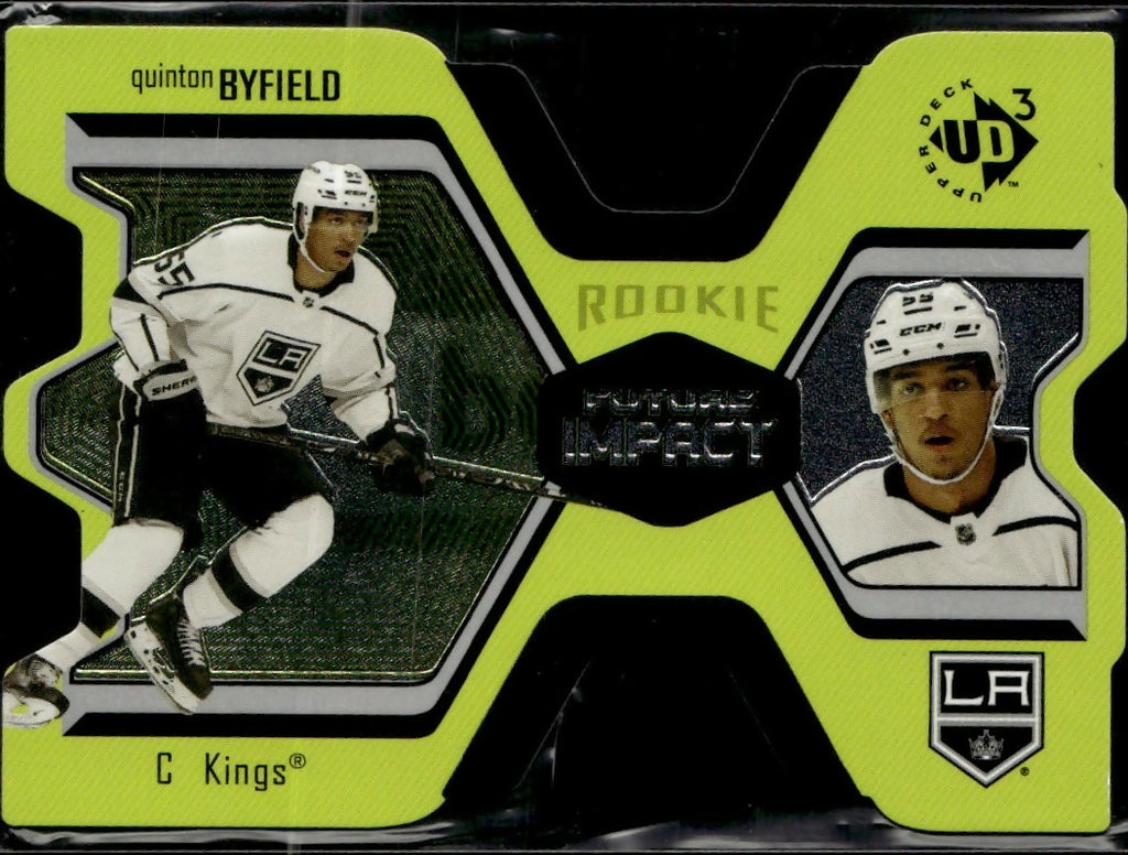 2021-22 Upper Deck UD3 #UD3-45 Quinton Byfield Los Angeles Kings