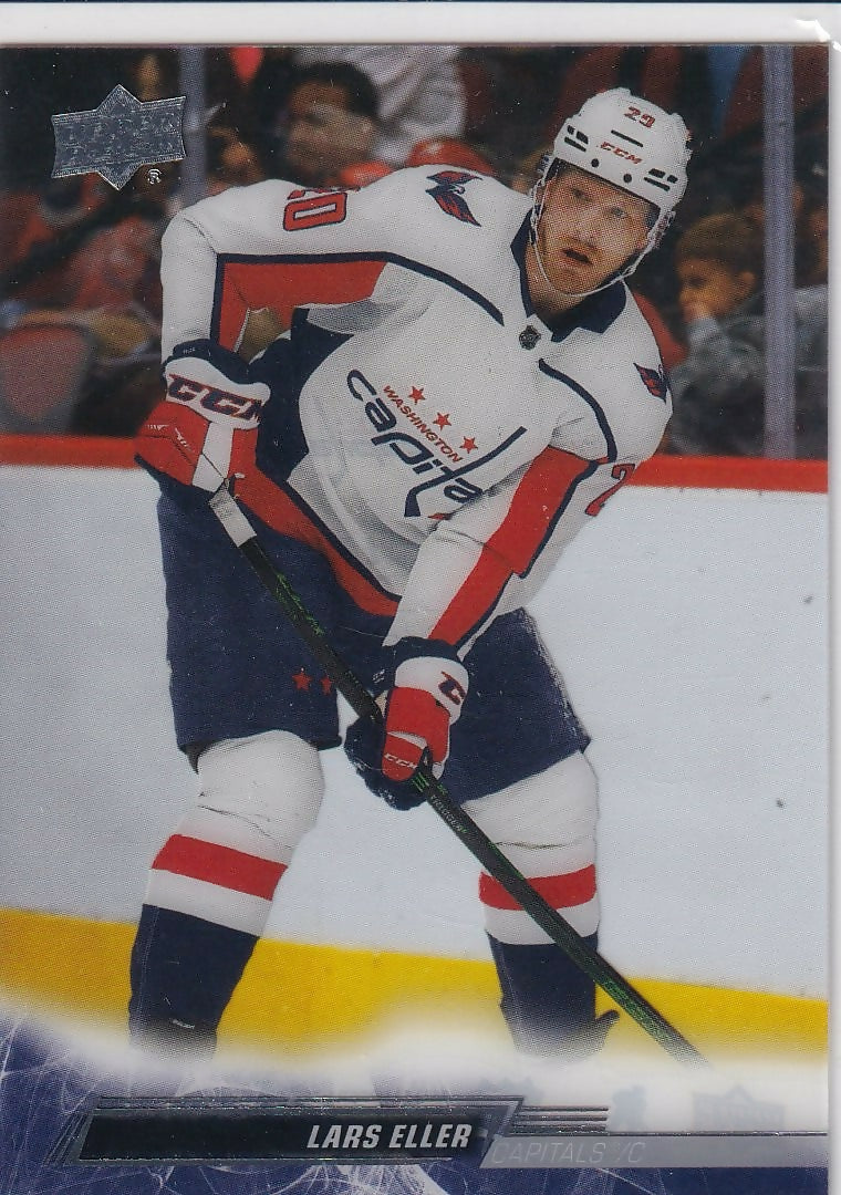 2022-23 Upper Deck Clear Cut #441 Lars Eller Washington Capitals