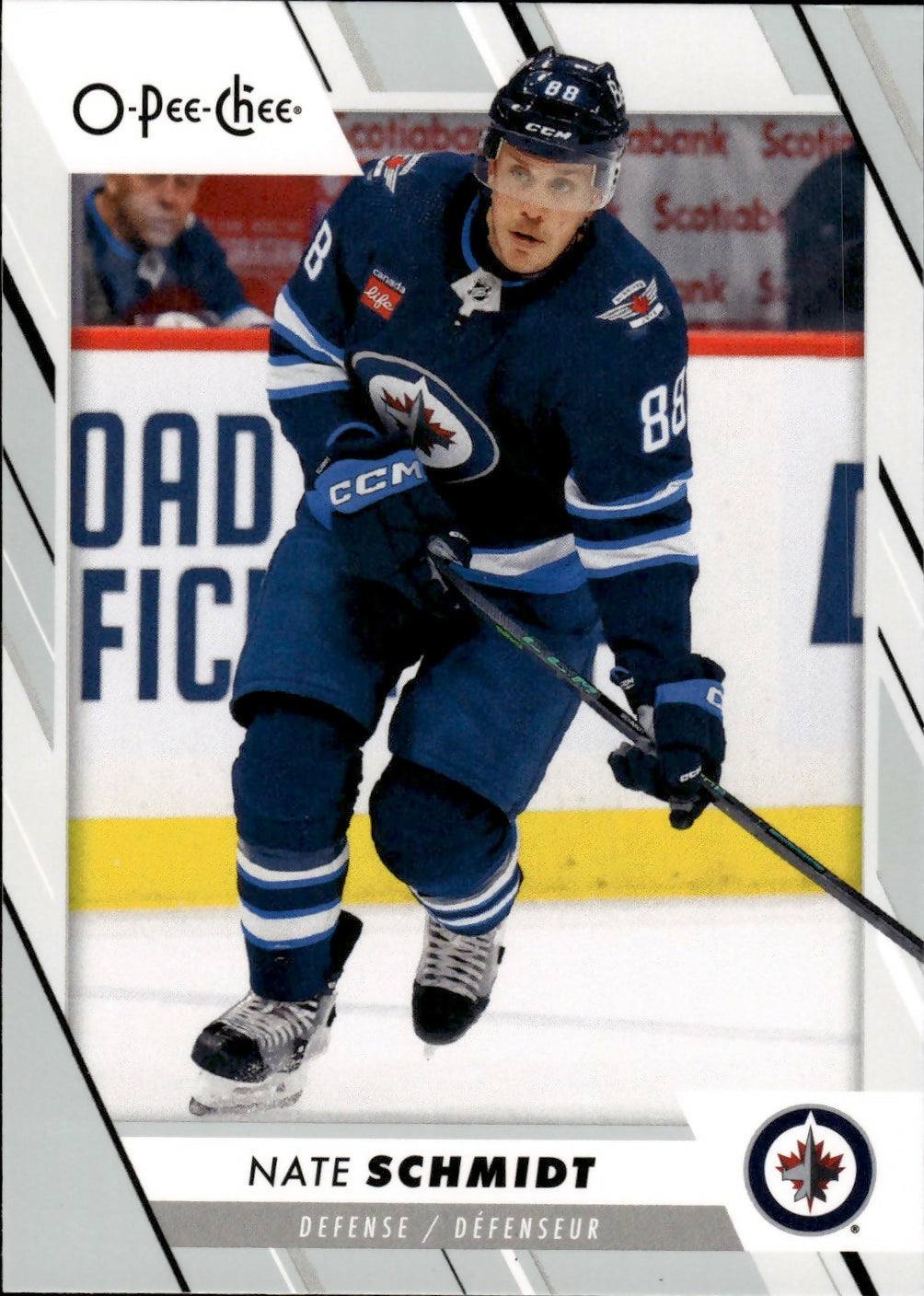 2023-24 Upper Deck O-Pee-Chee Hockey - Base #224 Nate Schmidt - Winnipeg Jets