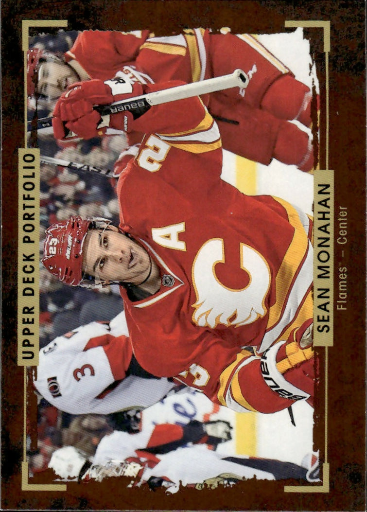 2015-16 Upper Deck Portfolio Hockey - Base #176 Sean Monahan - Calgary Flames