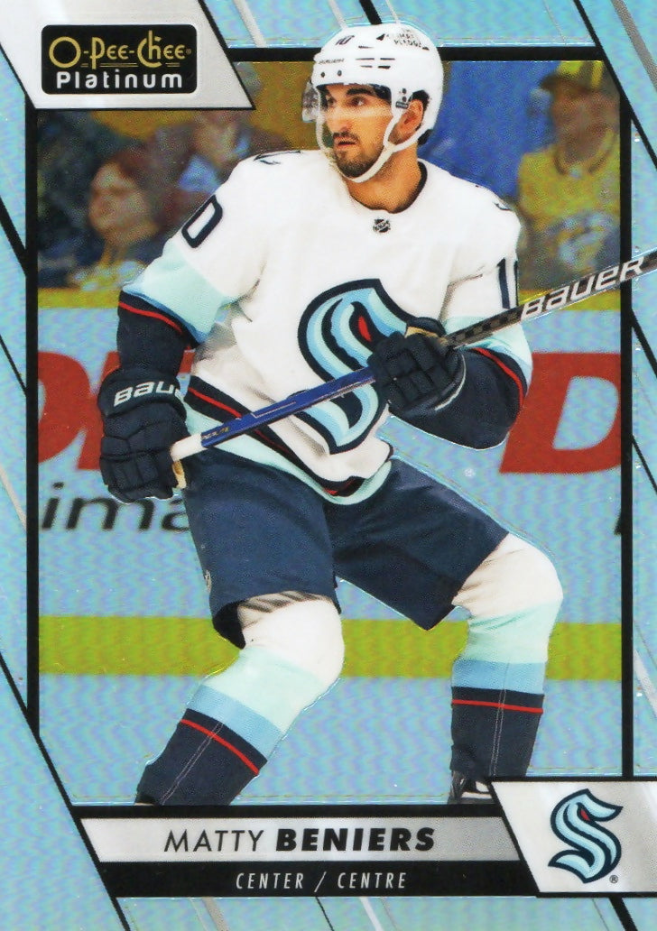 2023-24 Upper Deck O-Pee-Chee Platinum Hockey - Base - Rainbow #200 Matty Beniers - Seattle Kraken - A