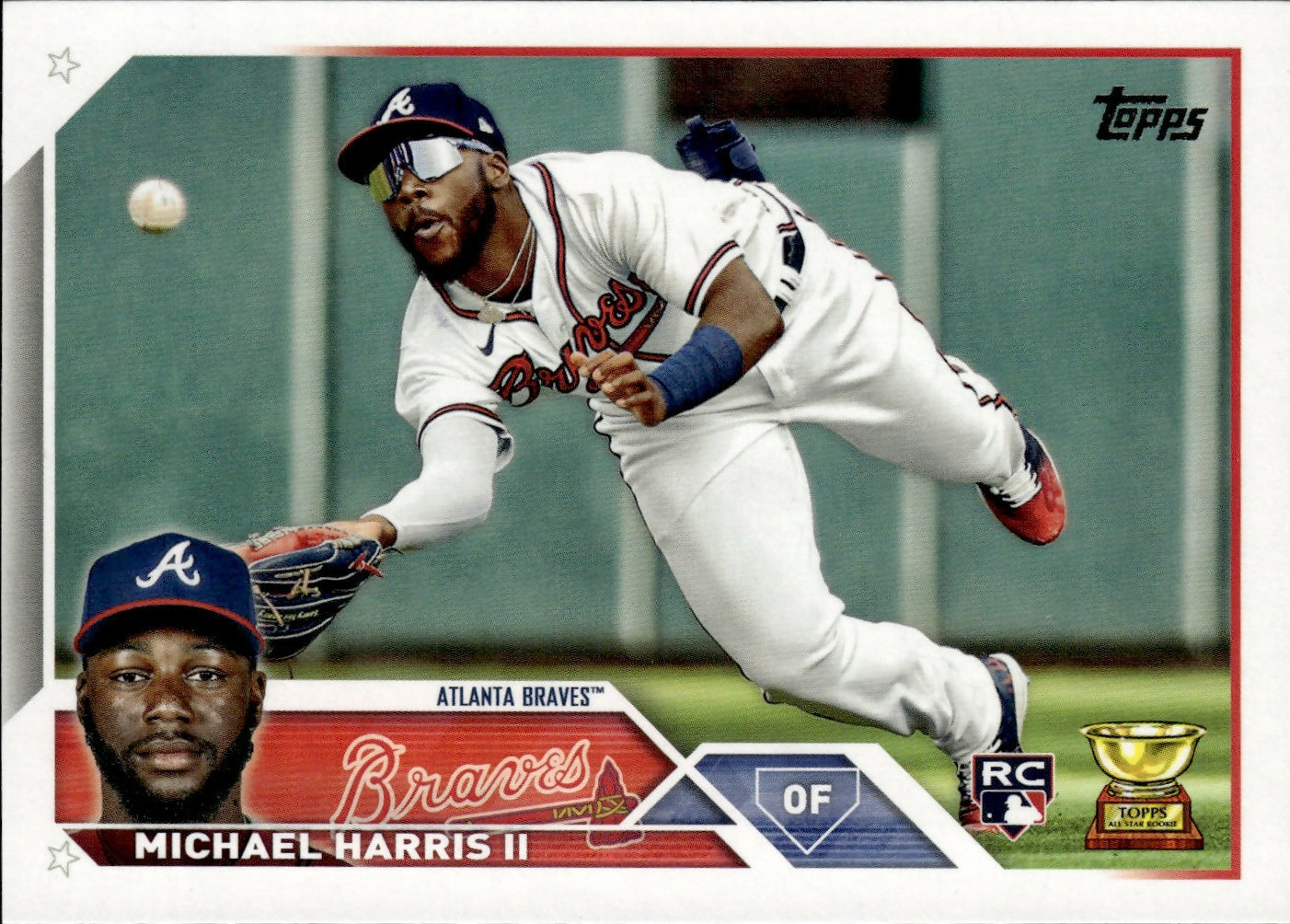 2023 Topps Series 1 Baseball - [Base] #226 Michael Harris II - Atlanta Braves - A
