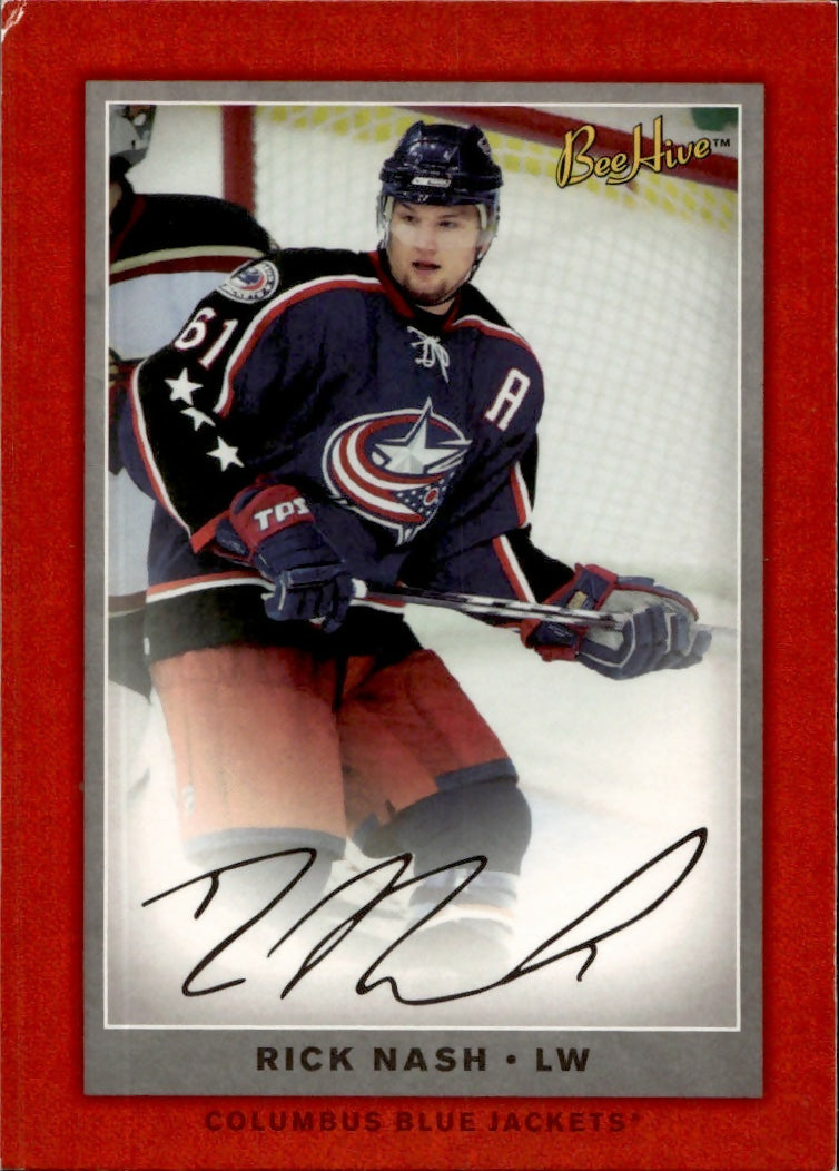 2006-07 Upper Deck - Bee Hive Hockey - Base - Red #71 Rick Nash - Columbus Blue Jackets - A