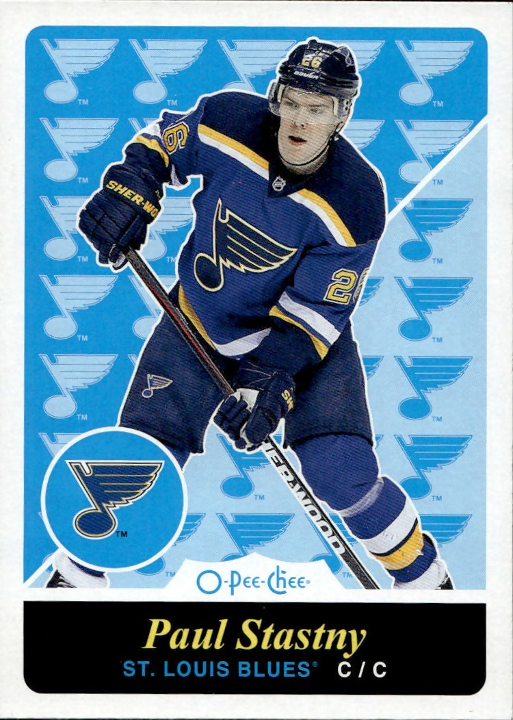 2015-16 Upper Deck O-Pee-Chee Hockey - Base - Retro #441 Paul Stastny - St. Louis Blues