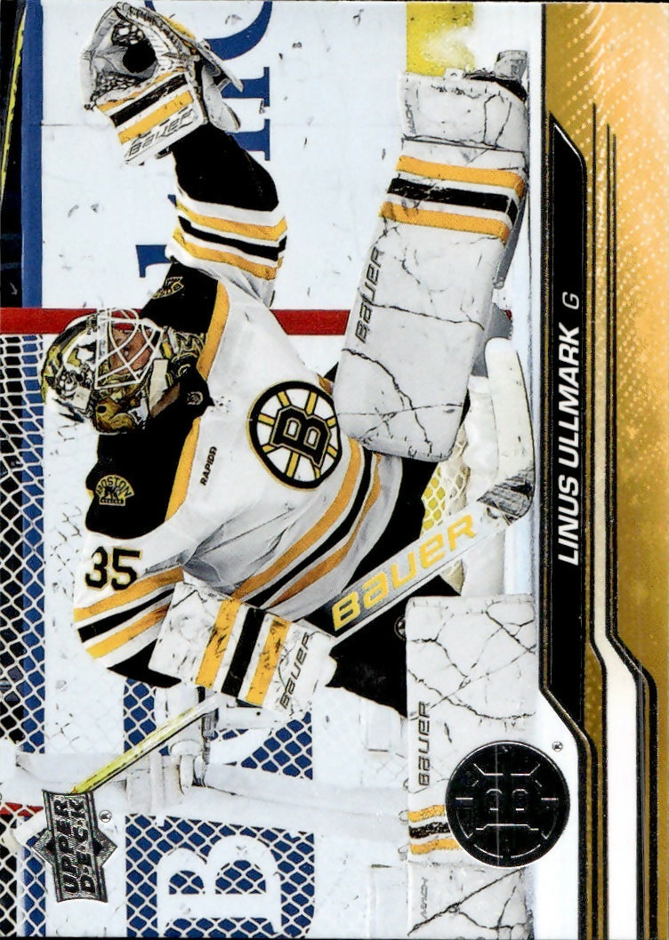 2023-24 Upper Deck Series 2 Hockey - Base #266 Linus Ullmark - Boston Bruins - A