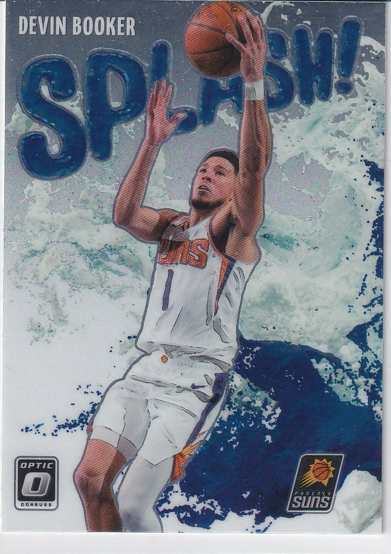 2021-22 Donruss Optic Splash! #13 Devin Booker Phoenix Suns