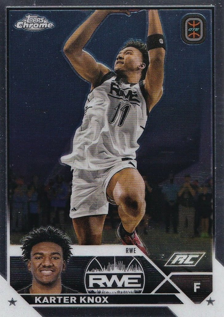 2023-24 Topps Chrome OTE Overtime Elite - Base #58 Karter Knox - RWE - A