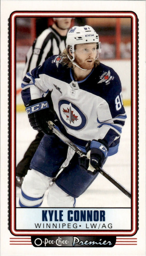 2021-22 Upper Deck Series 2 - O-Pee-Chee Update - Premier Tallboys #P-18 Kyle Connor - Winnipeg Jets - A