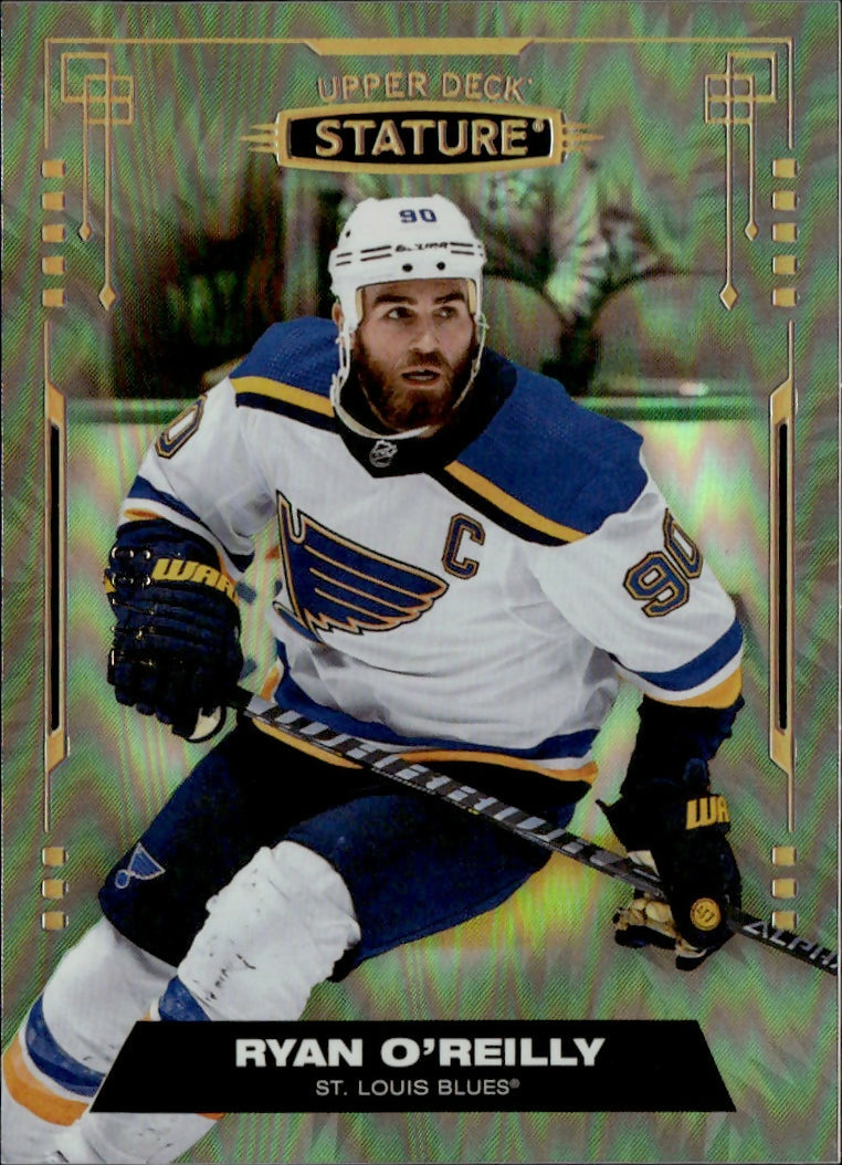 2021-22 Upper Deck Stature Hockey - Base #41 Ryan O'Reilly - St. Louis Blues - A