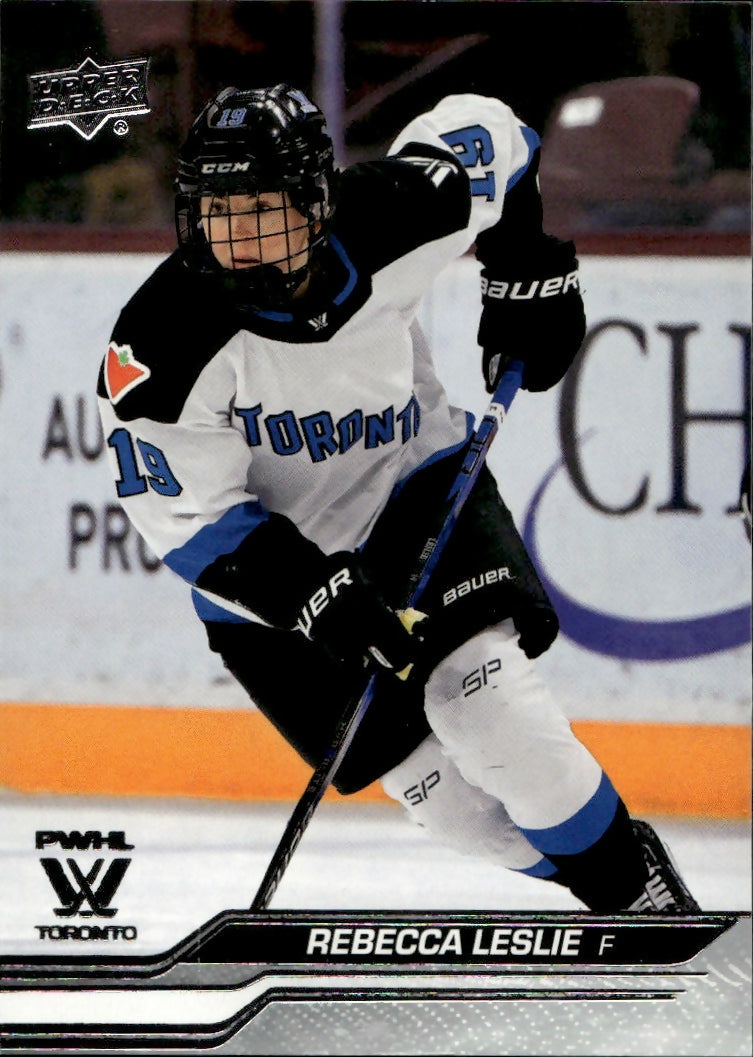 2024-25 Upper Deck PWHL Hockey - Base #9 Rebecca Leslie - Toronto Sceptres - A