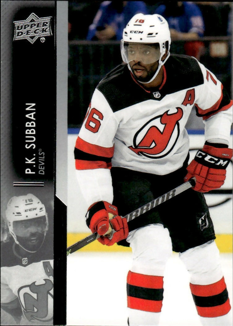 2021-22 Upper Deck Series 2 Hockey - Base #360 P.K. Subban - New Jersey Devils - A