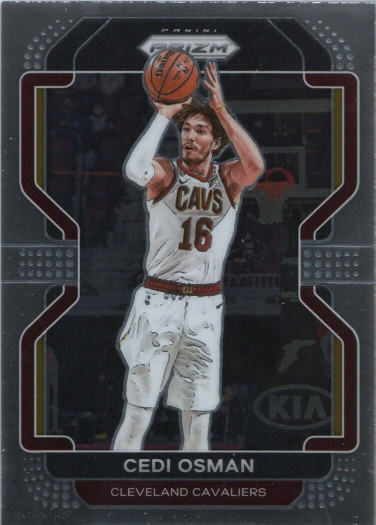 2021-22 Panini Prizm Basketball - Base # 60 Cedi Osman - Cleveland Cavaliers