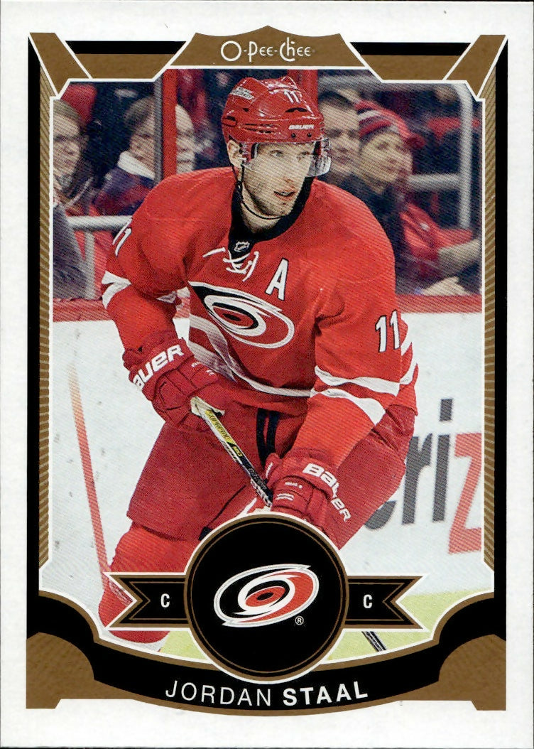 2015-16 Upper Deck O-Pee-Chee Hockey - Base #245 Jordan Staal - Carolina Hurricanes