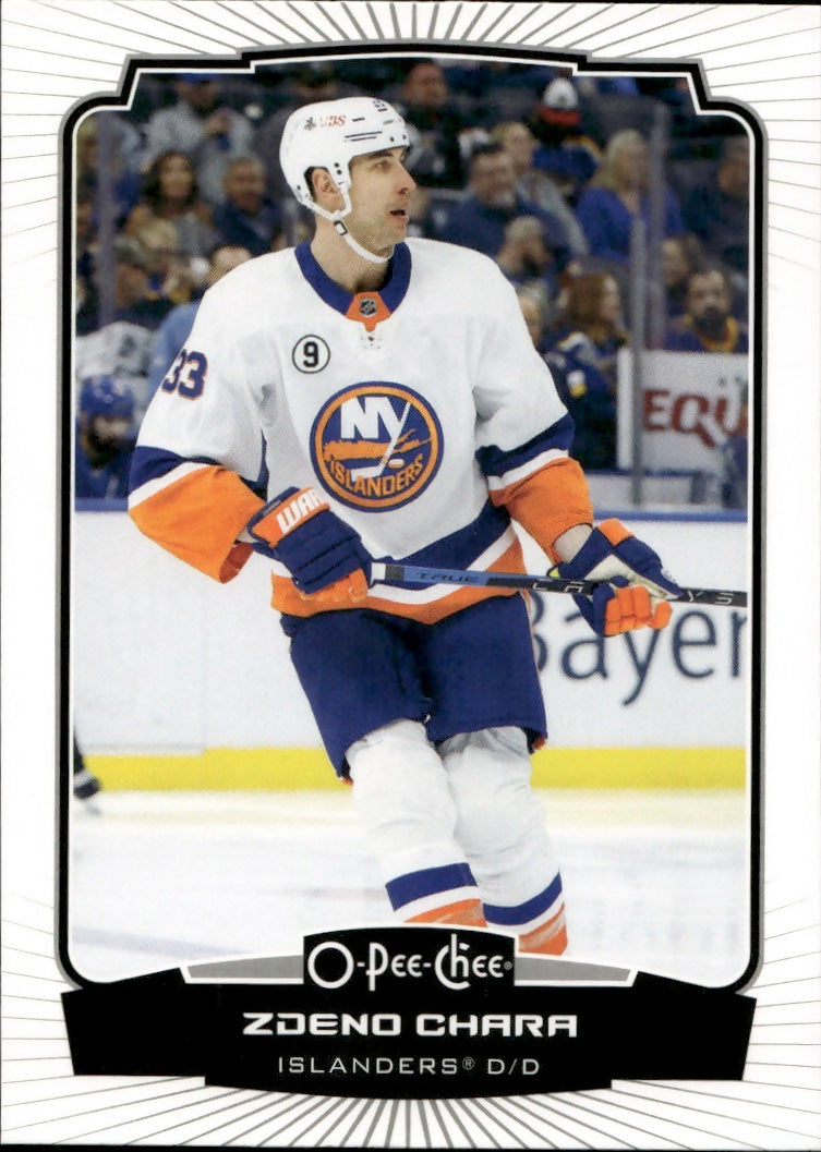 2022-23 Upper Deck O-Pee-Chee Hockey - Base #465 Zdeno Chara - New York Islanders - A