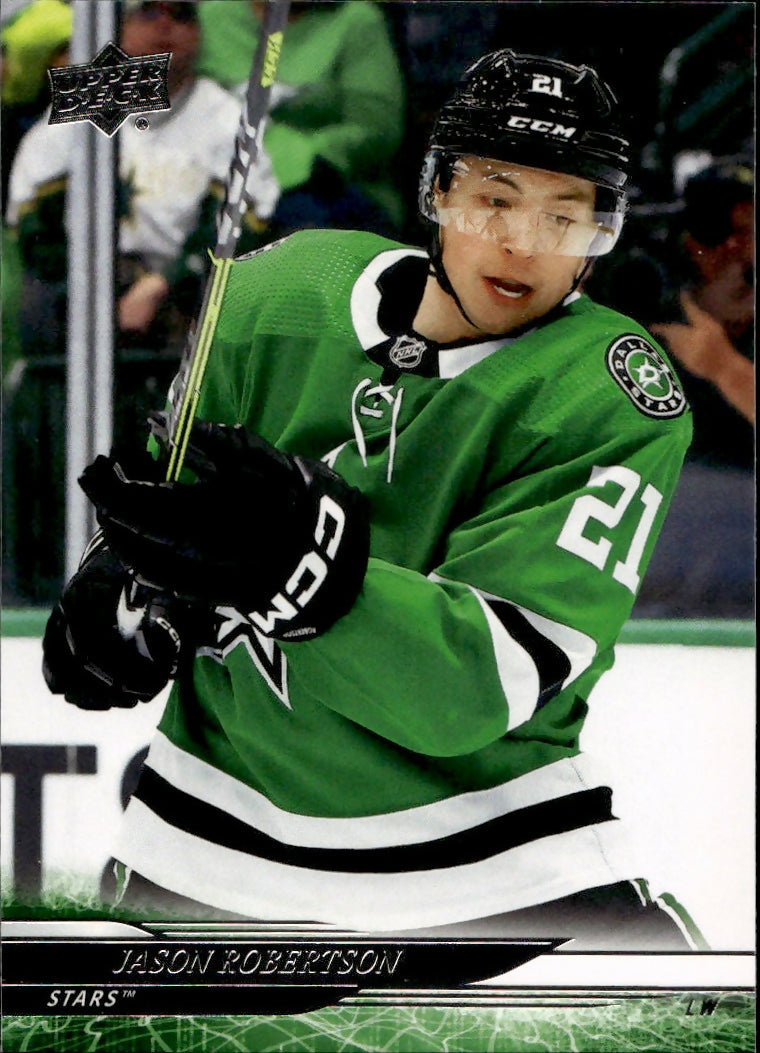 2024-25 Upper Deck Series 1 Hockey - Base #62 Jason Robertson - Dallas Stars