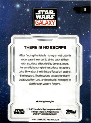 2024 Topps Star Wars Galaxy Chrome - Base - Mini Diamond #11 There Is No Escape - B