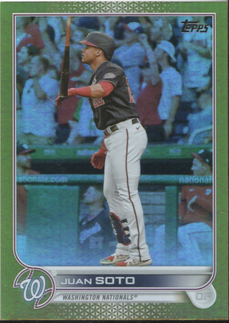 2022 Topps Series 1 Baseball - [Base] - Gold Foil #150 Juan Soto - Washington Nationals - A