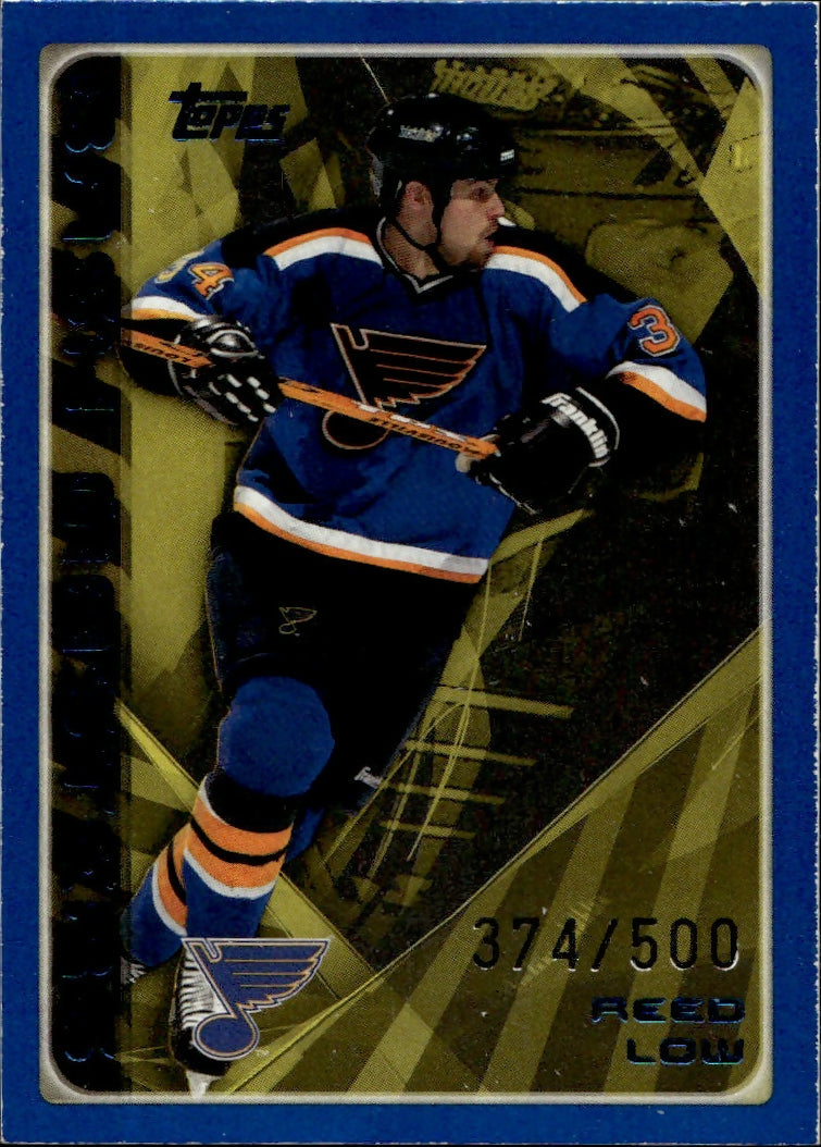 2003-04 Topps Hockey - Base - Blue :500 #283 Reed Low - St. Louis Blues - A