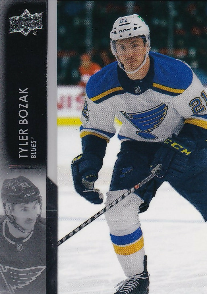 2021-22 Upper Deck Extended Series Hockey Clear Cut #632 Tyler Bozak St. Louis Blues