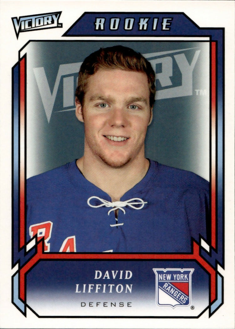 2006-07 Upper Deck Victory Hockey - Base #316 David Liffiton - New York Rangers - A
