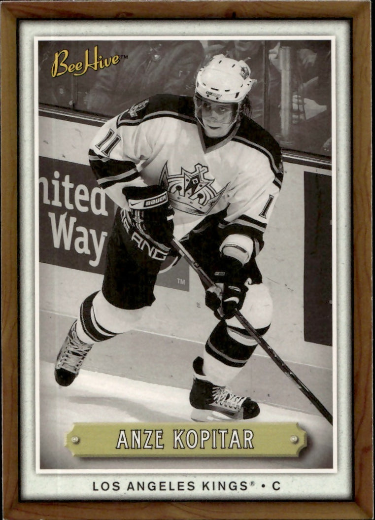 2006-07 Upper Deck - Bee Hive Hockey - Base #125 Anze Kopitar - Los Angeles Kings - A