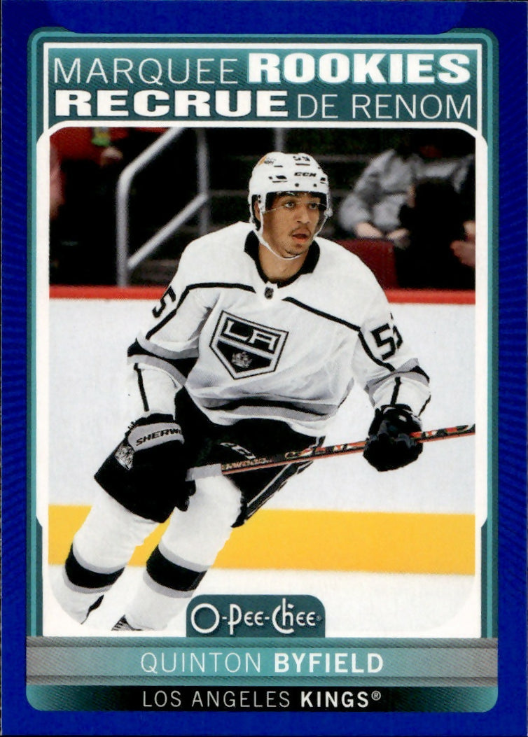 2021-22 Upper Deck O-Pee-Chee Hockey - Base - Marquee Rookie - Blue #507 Quinton Byfield - Los Angeles Kings - A