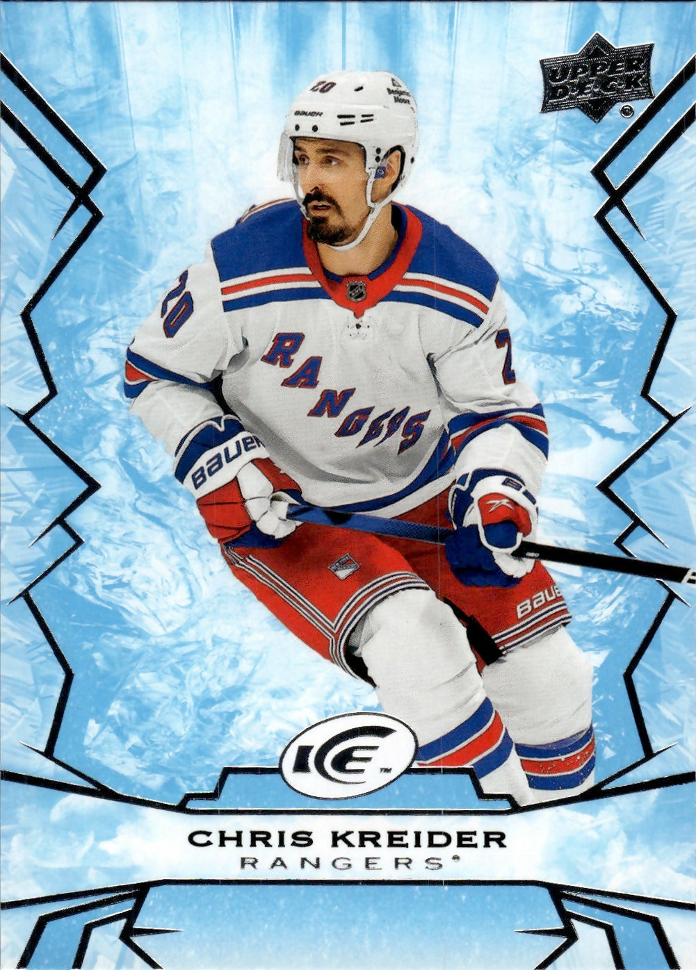 2022-23 Upper Deck Ice Hockey - Base #77 Chris Kreider - New York Rangers
