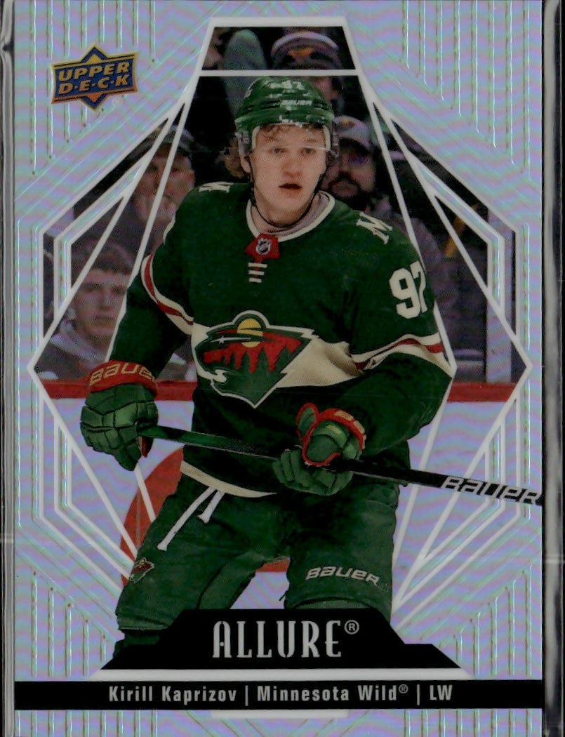 2022-23 Upper Deck Allure Hockey - Base - Photo Variation #26 Kirill Kaprizov - Minnesota Wild