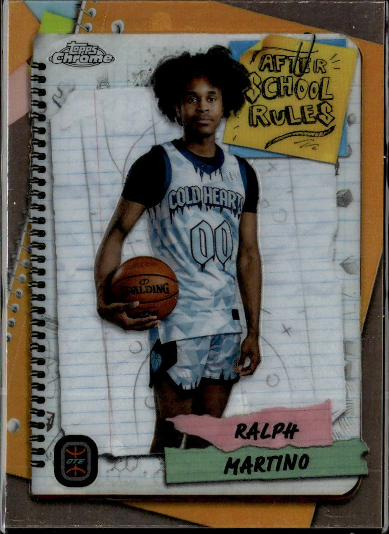 2023-24 Topps Chrome OTE Overtime Elite - After School Rules #ARS-40 Ralph Martino - Cold Hearts - A