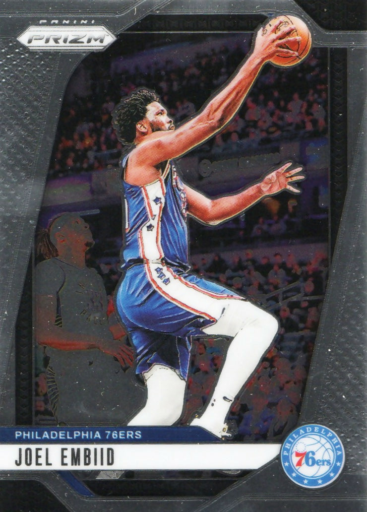 2024-25 Panini Prizm Basketball - Base #28 Joel Embiid - Philadelphia 76ers - A