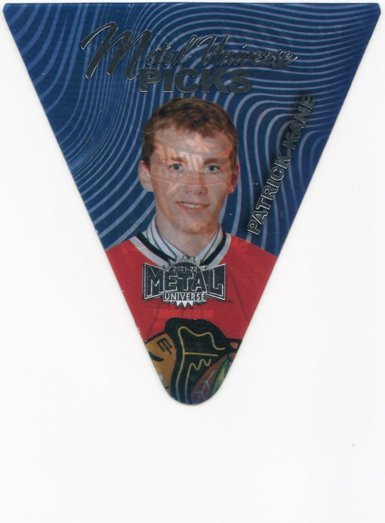 2021-22 Upper Deck Skybox Metal Universe Hockey - Picks #P-2 Patrick Kane - Chicago Blackhawks - A