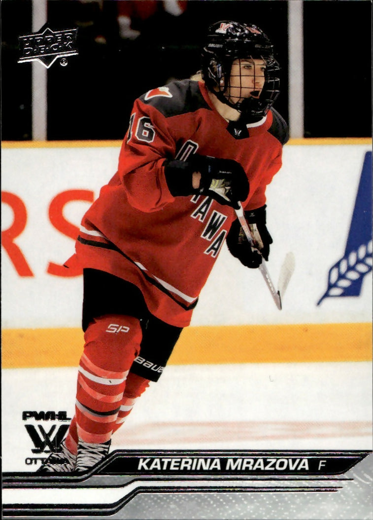 2024-25 Upper Deck PWHL Hockey - Base #24 Katerina Mrazova - Ottawa Charge - A