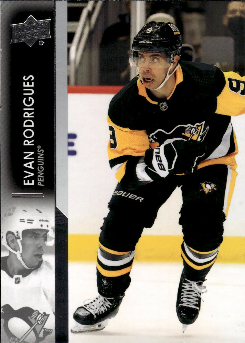 2021-22 Upper Deck Extended Series Hockey - Base #621 Evan Rodrigues - Pittsburgh Penguins