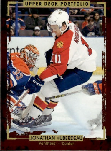 2015-16 Upper Deck Portfolio Hockey - Base #20 Jonathan Huberdeau - Florida Panthers