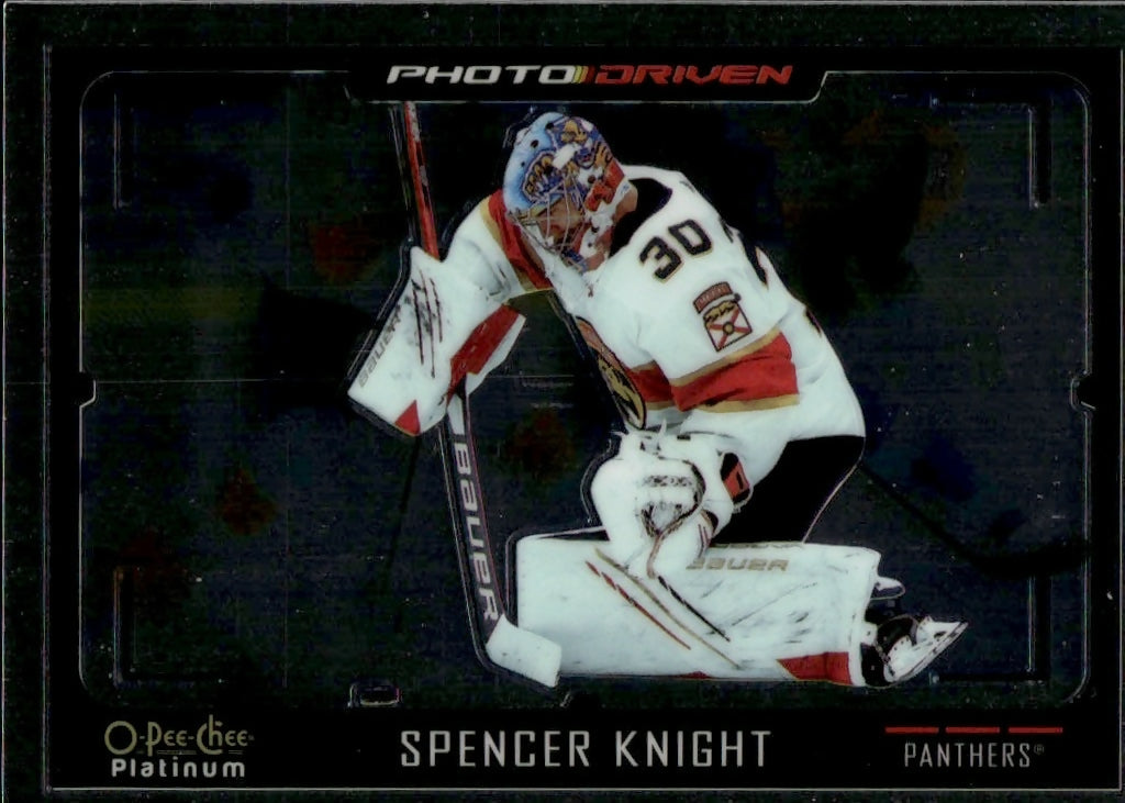 2021-22 Upper Deck O-Pee-Chee Platinum - Photo Driven #PD-11 Spencer Knight - Florida Panthers - A